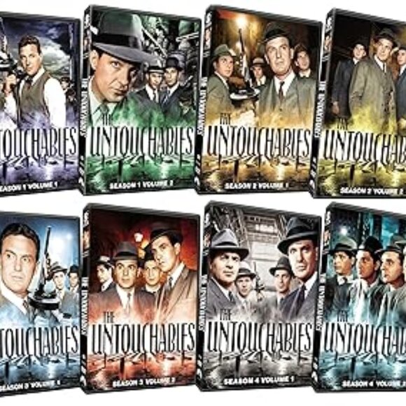 THE ORIGINAL UNTOUCHABLES TV SERIES ON DVD - Picture 1 of 1